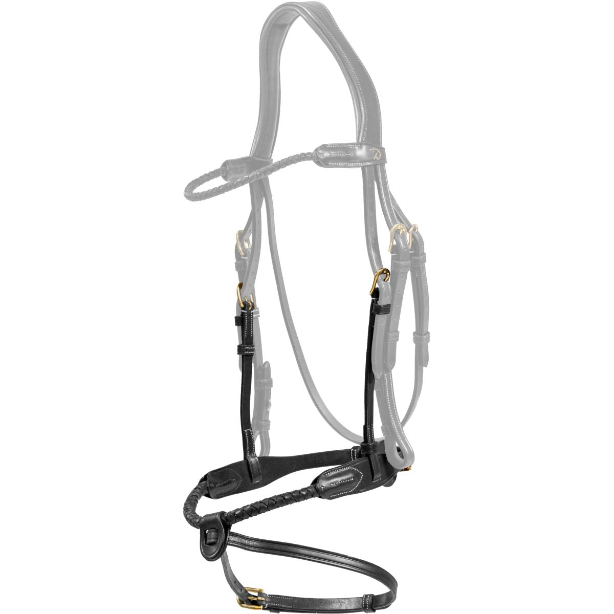 Dyon Cabezada Flash Trenzado Negro