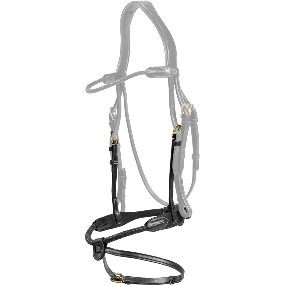 Dyon Cabezada Flash Trenzado Negro