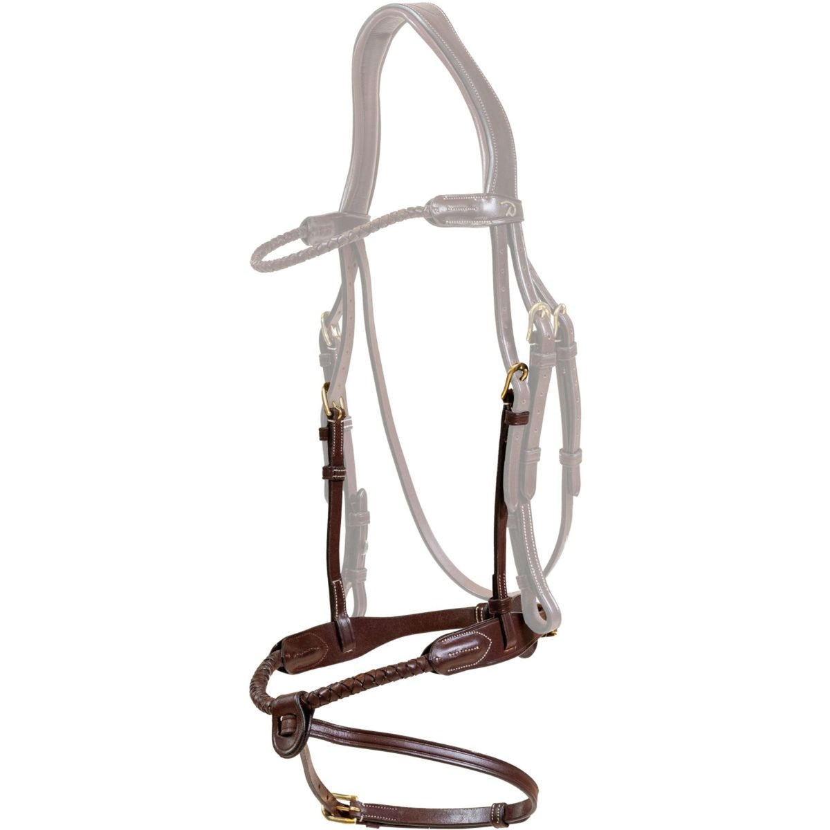 Dyon Cabezada Flash Trenzado Marron
