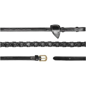 Dyon Riendas 1/2 Trenzado Negro