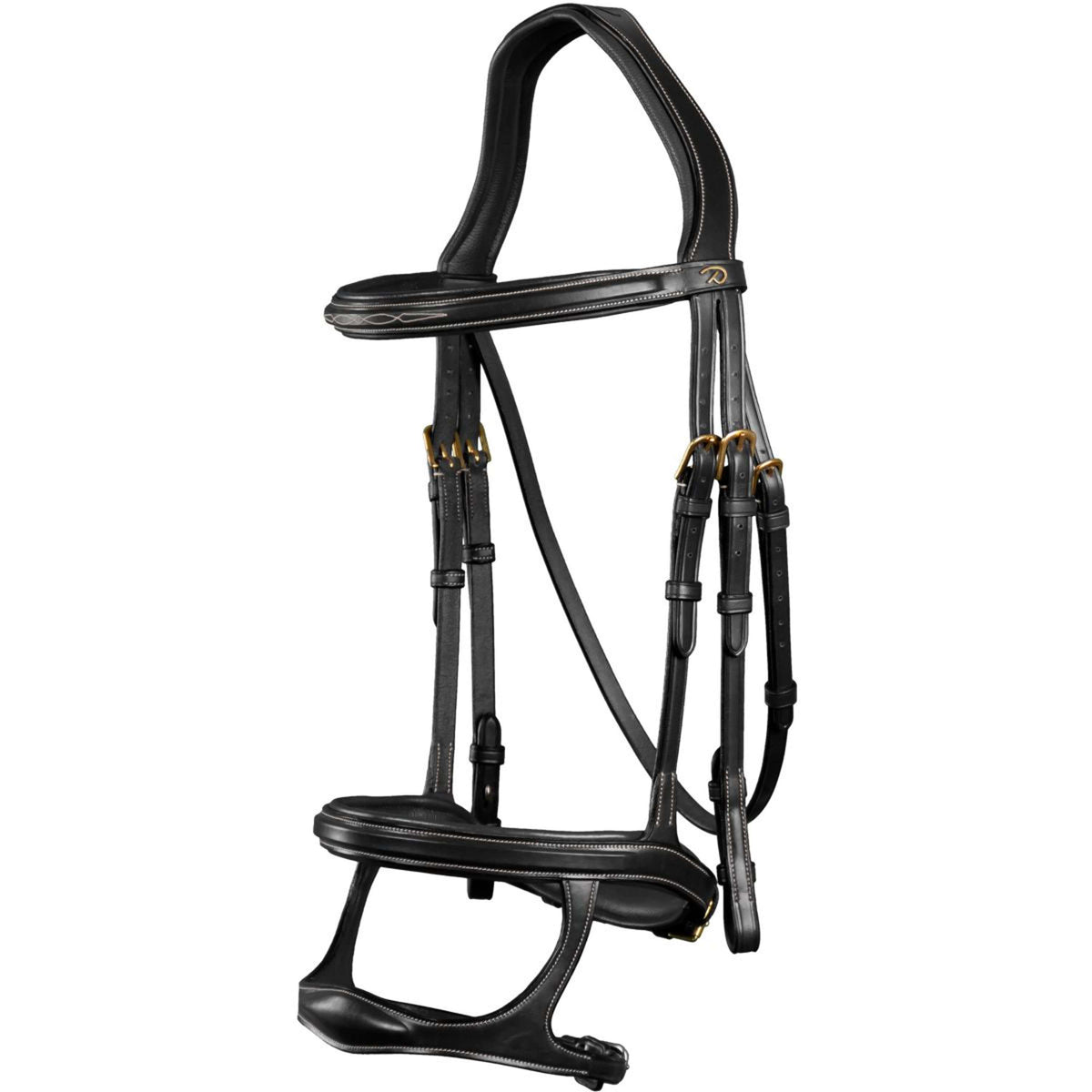 Dyon Brida Doble muserola Negro