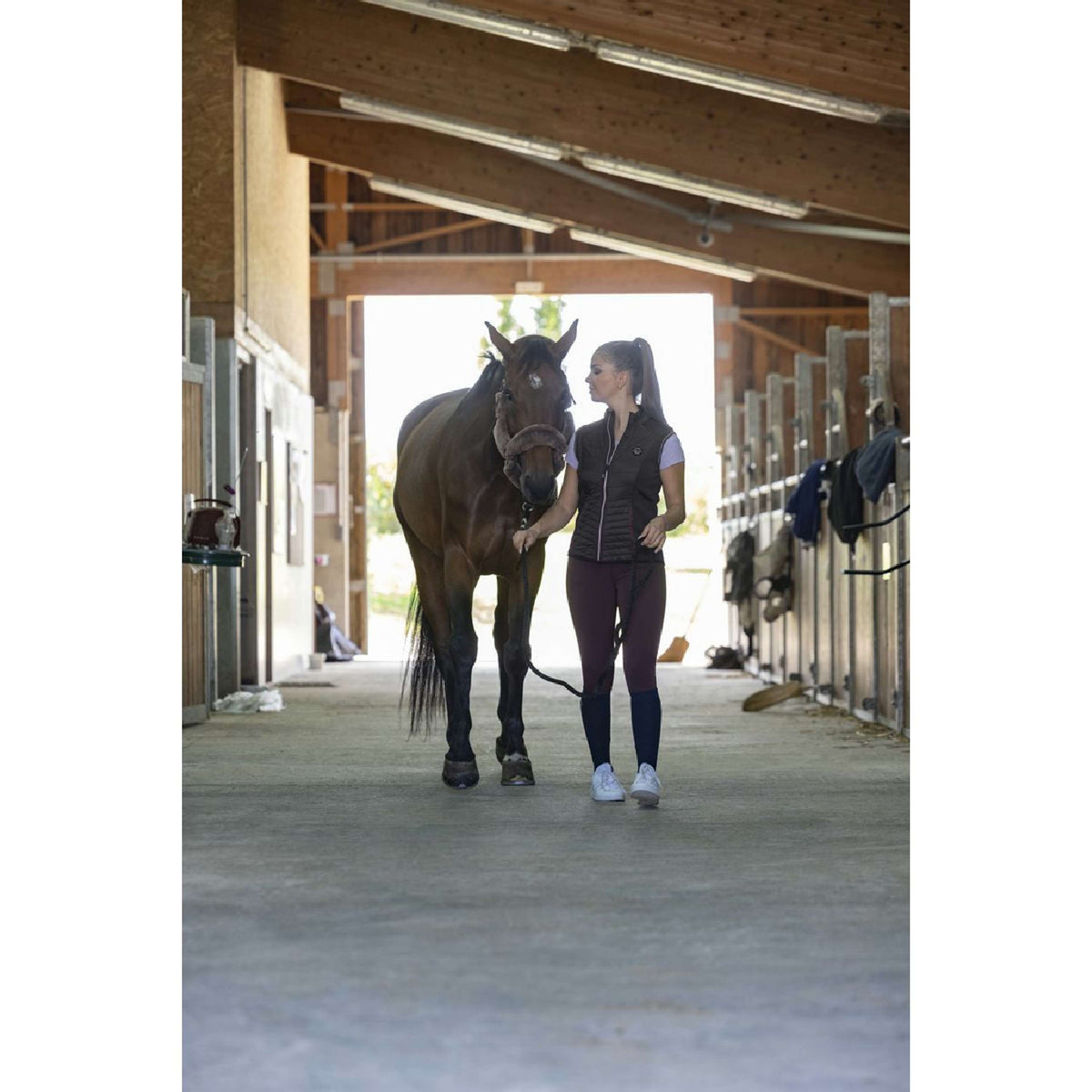 EQUITHÈME Chaleco Luna Negro