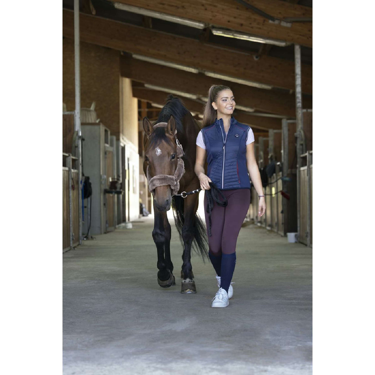 EQUITHÈME Chaleco Luna Navy