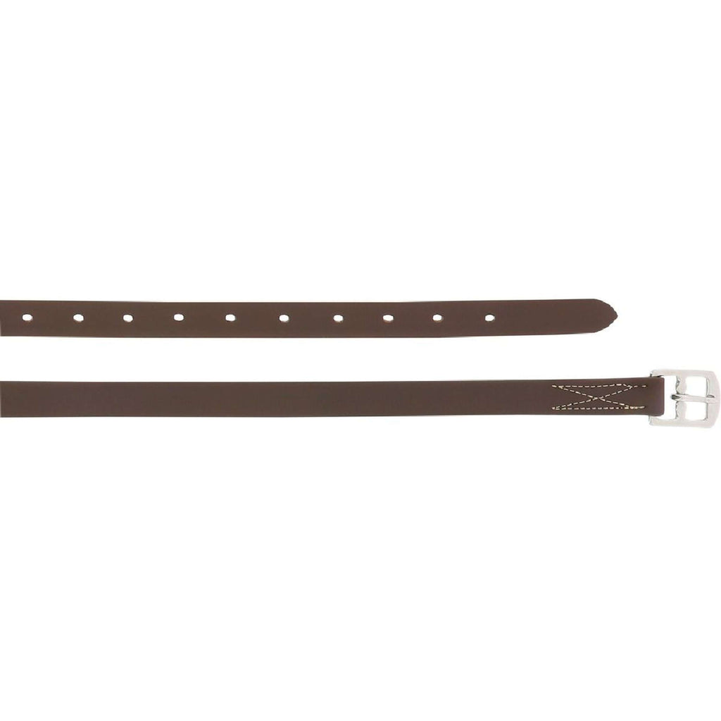 Norton Correas de estribo Club Rexine Evol Marron/Naranja