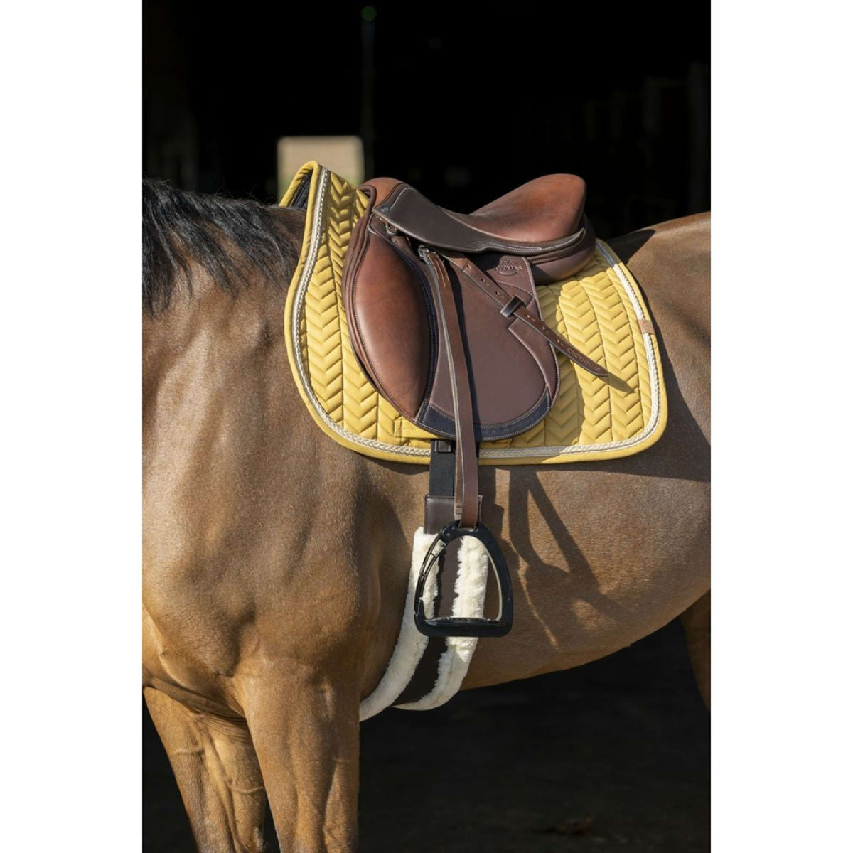 EQUITHÈME Mantilla Softy Propósito general Mostaza
