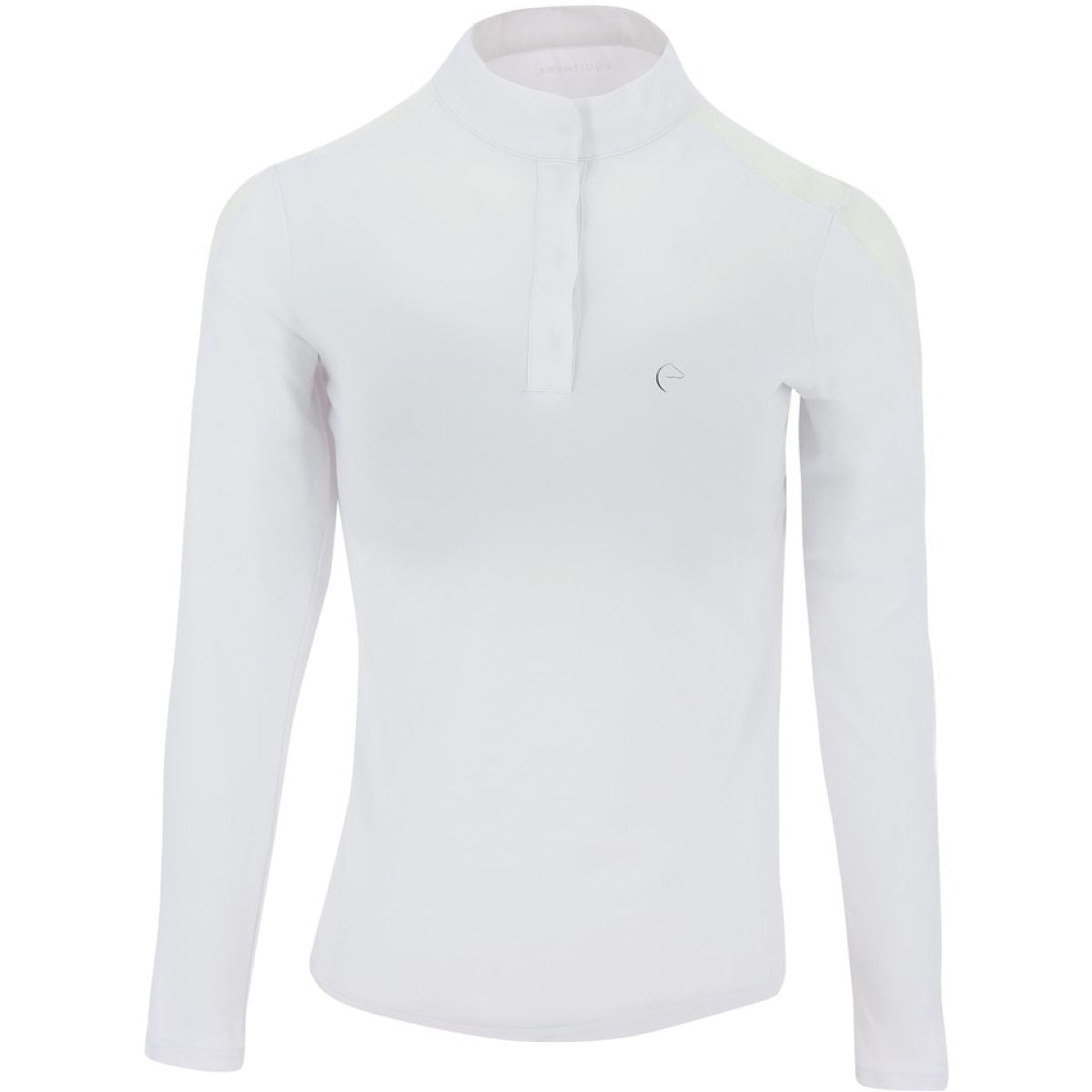 EQUITHÈME Camiseta de Competición Pekin Mangas Largas Blanco
