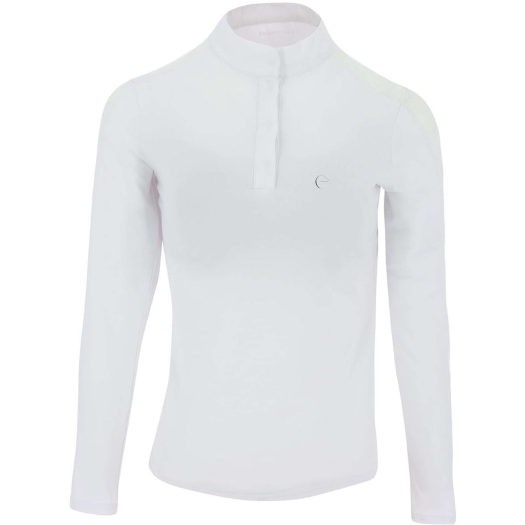 EQUITHÈME Camiseta de Competición Pekin Mangas Largas Blanco