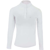 EQUITHÈME Camiseta de Competición Pekin Mangas Largas Blanco