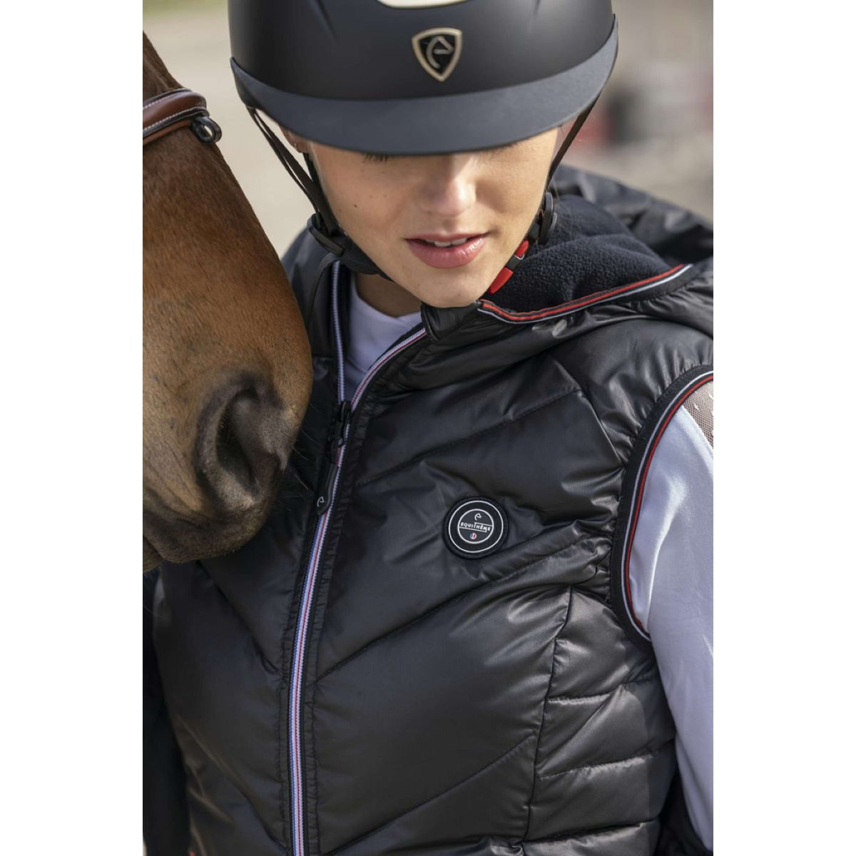 EQUITHÈME Chaleco Lea Negro