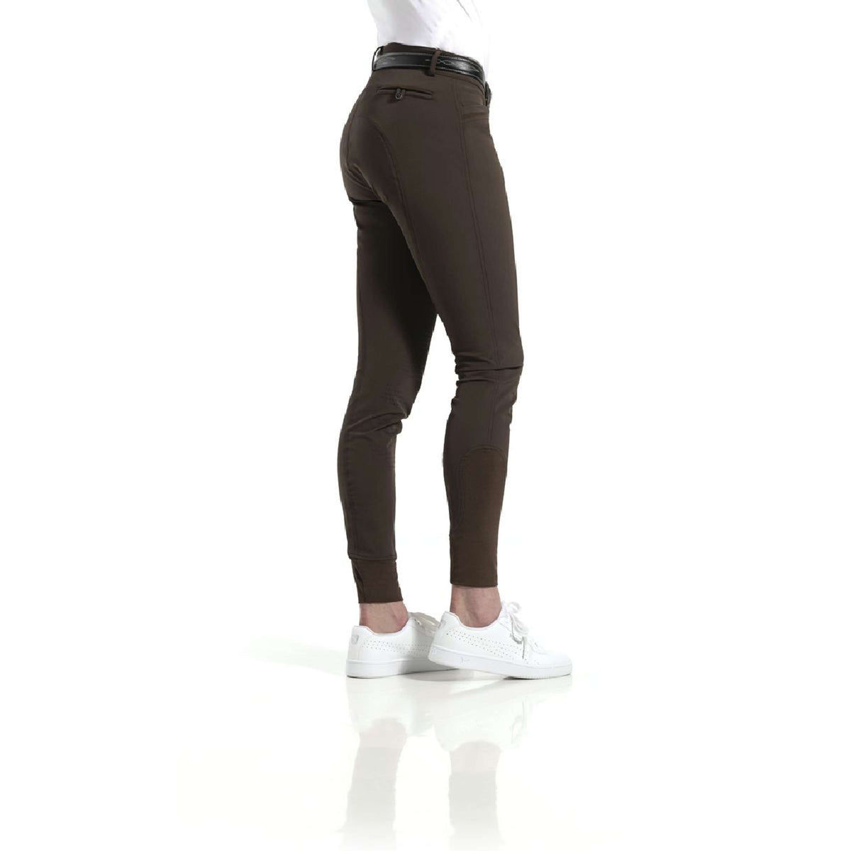 EQUITHÈME Pantalón de Equitación Georg Hombres Marron