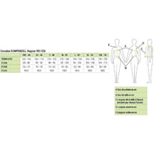 Komperdell Protector de Espalda Flexfit Regular Negro