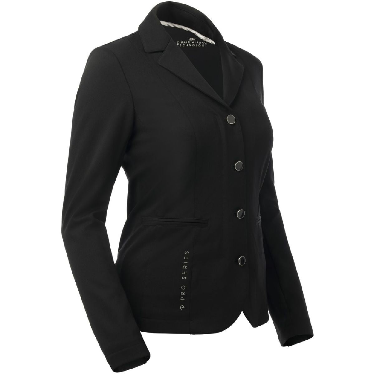 EQUITHÈME Chaqueta de Competición Pro Series Comptair Mujer Negro