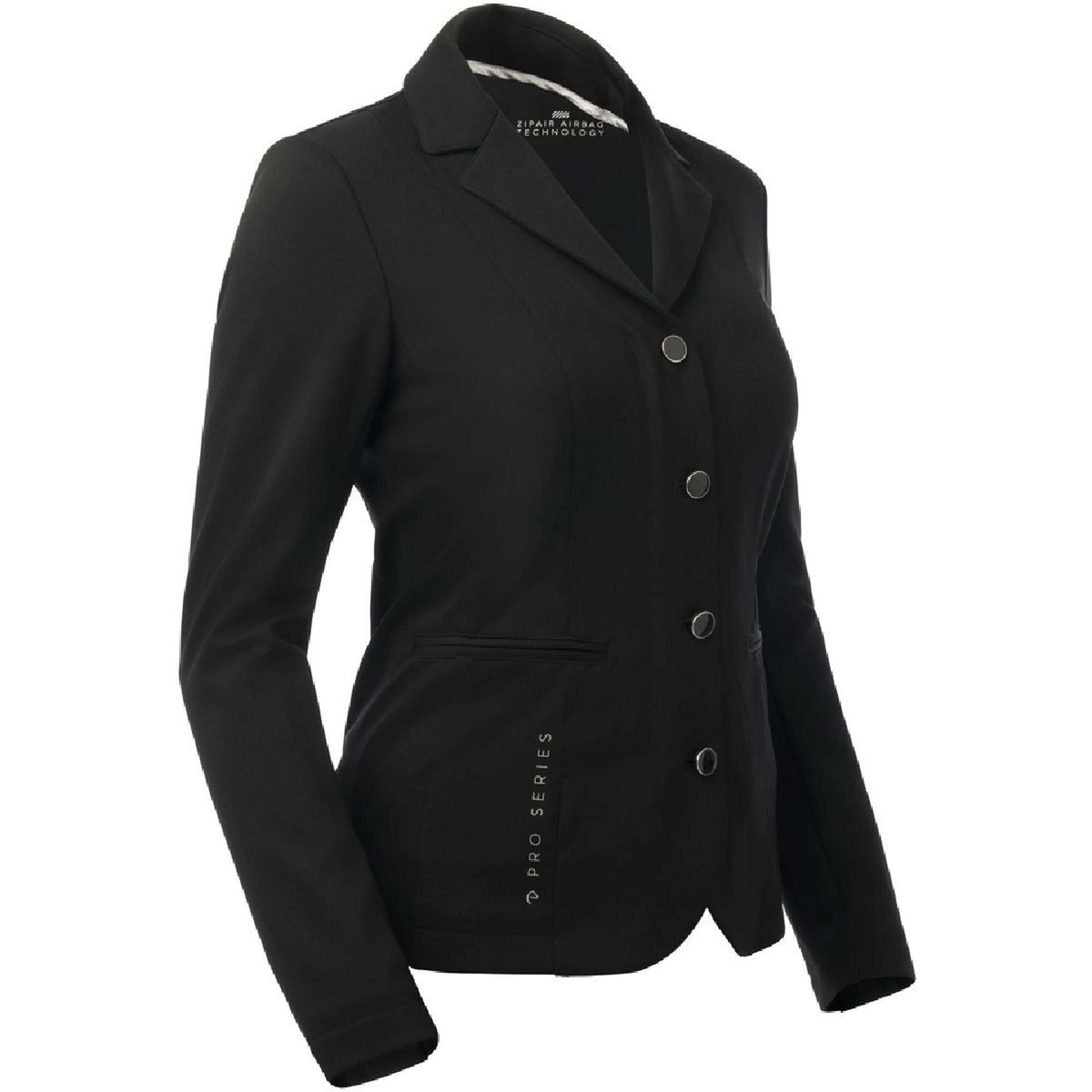 EQUITHÈME Chaqueta de Competición Pro Series Comptair Mujer Negro