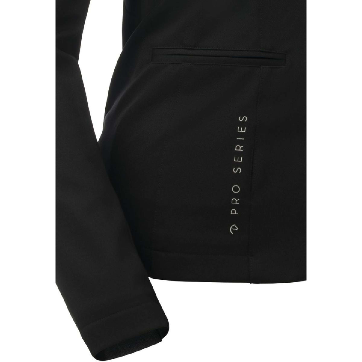 EQUITHÈME Chaqueta de Competición Pro Series Comptair Mujer Negro