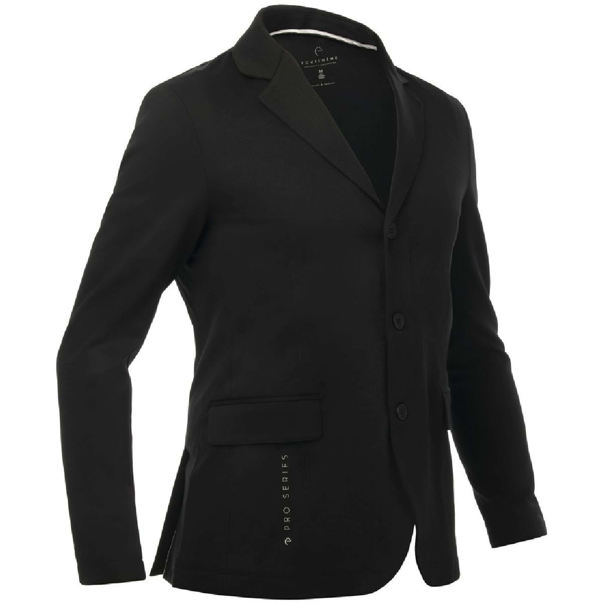 EQUITHÈME Chaqueta de Competición Pro Series Comptair Chicos Negro