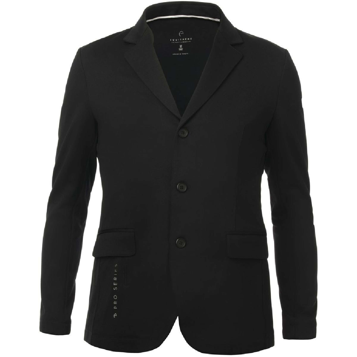 EQUITHÈME Chaqueta de Competición Pro Series Comptair Chicos Negro
