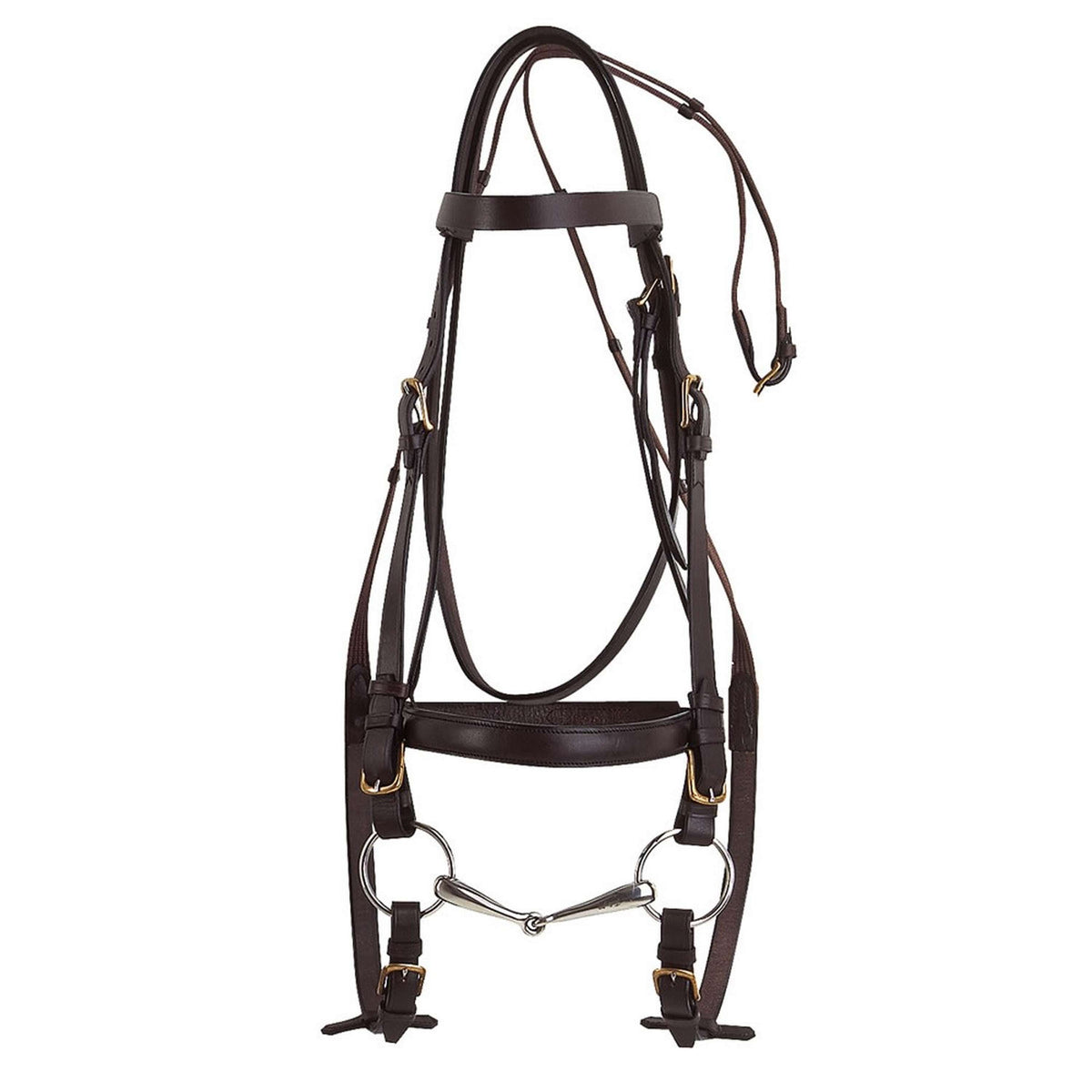 Norton Brida para Caballo de Tiro Negro