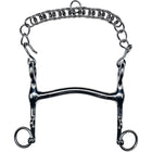 Feeling Bocado de Dressage Acero Inoxidable Macizo 13mm