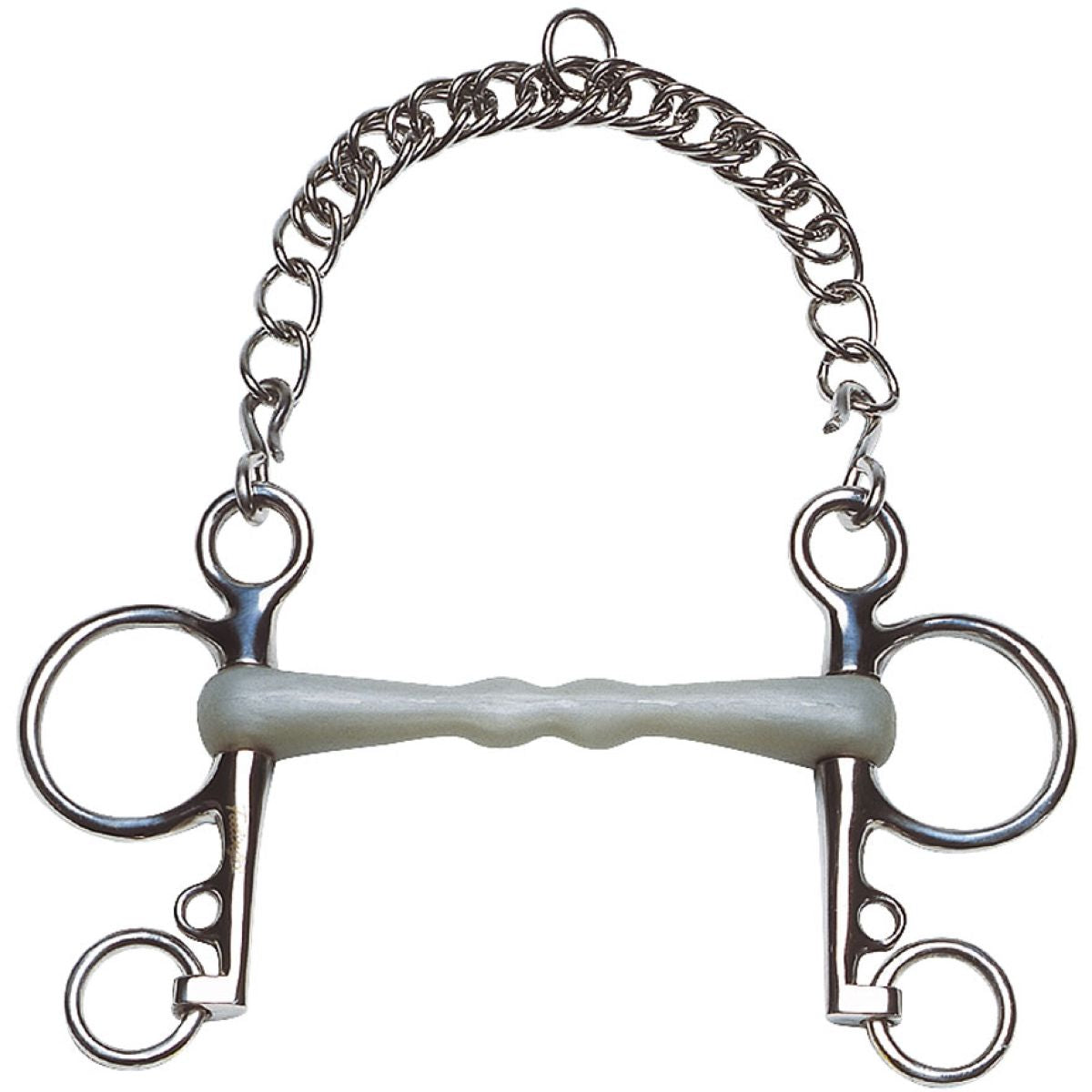 Feeling Bocado Pelham Flexi Sin romper 21mm