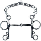 Feeling Bocado Pelham Acero Inoxidable Macizo 12mm