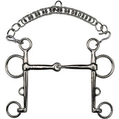 Feeling Bocado Pelham Acero Níquelado Articulado