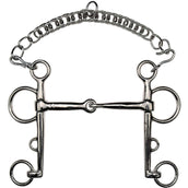 Feeling Bocado Pelham Acero Níquelado Articulado