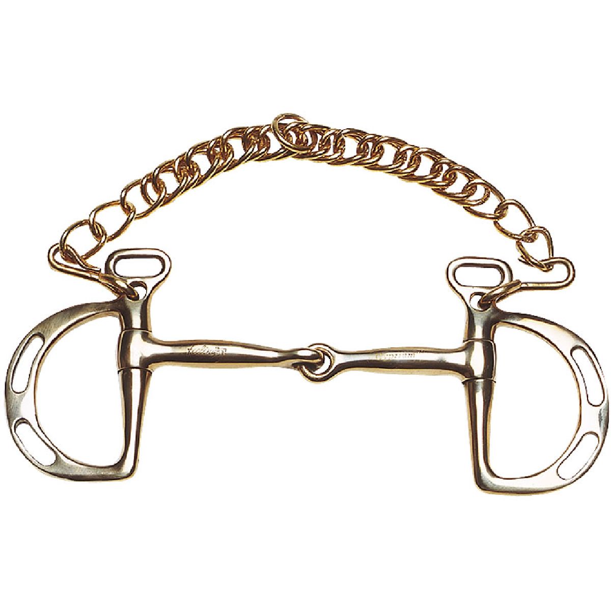 Feeling Bocado Español con Agujeros para Riendas Cyprium