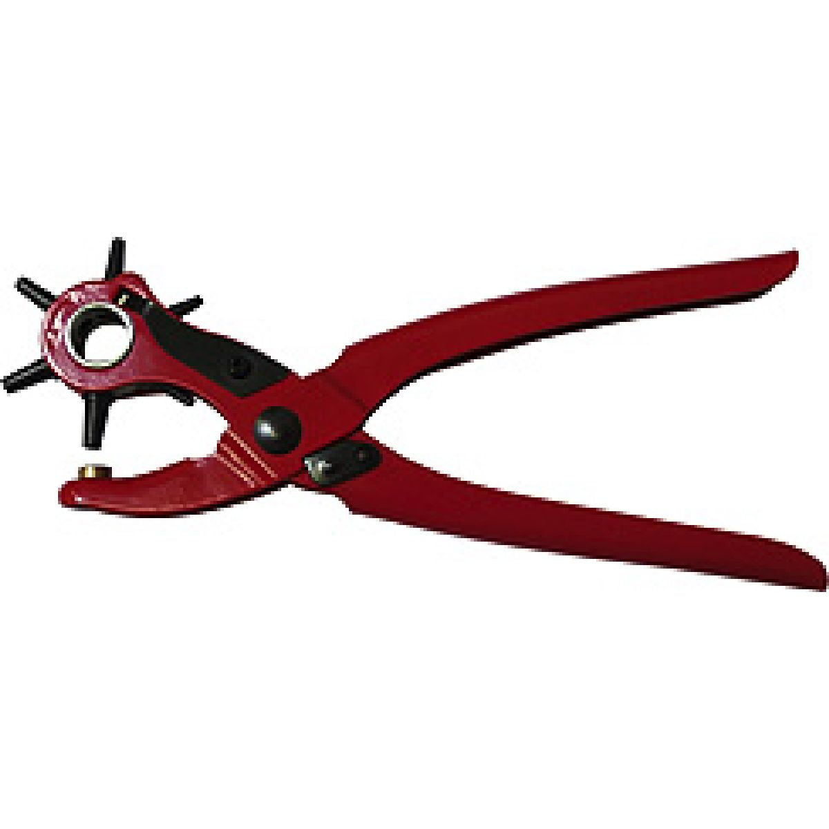 Hippotonic Alicates de Perforar Rojo