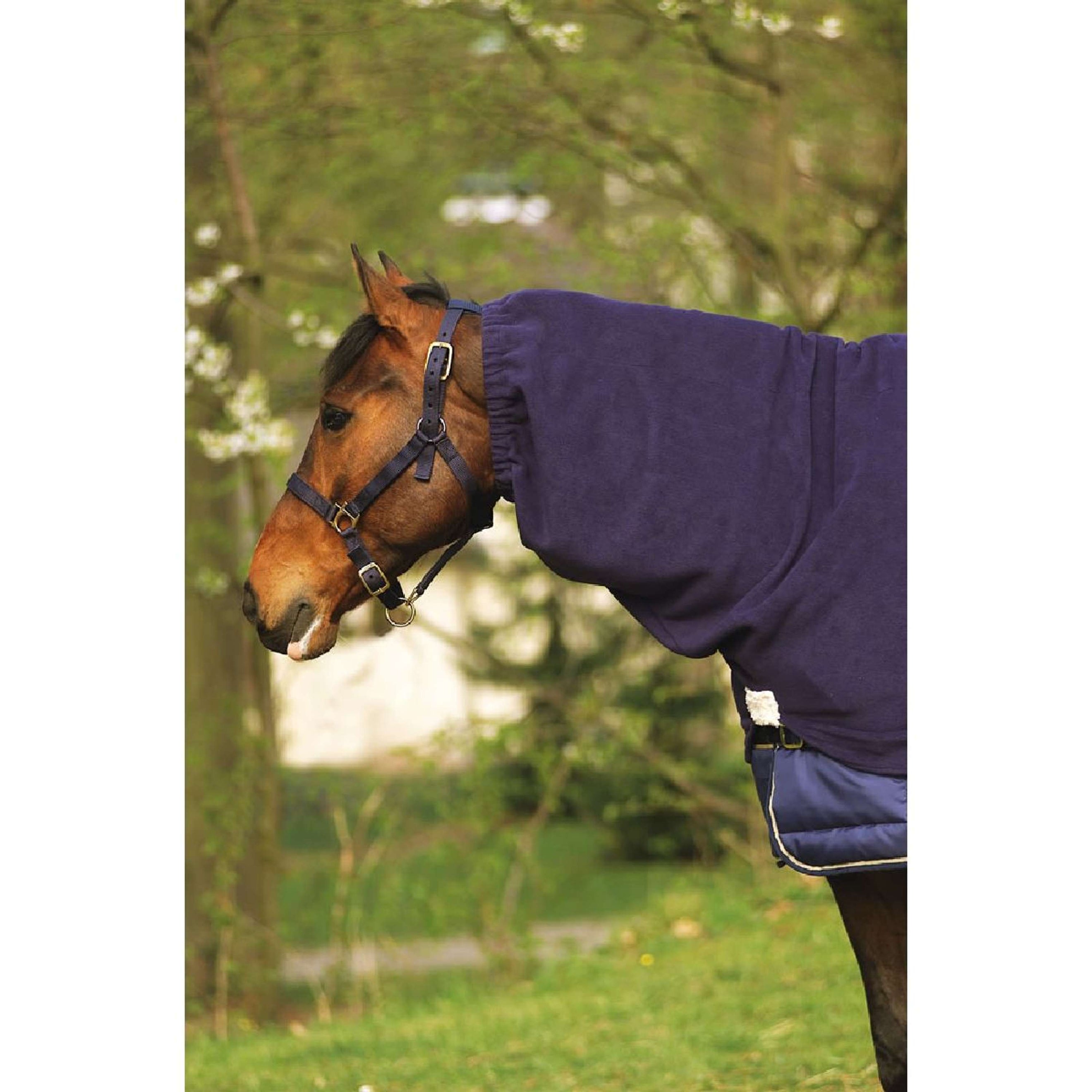 EQUITHÈME Cubrecuellos Polar Fleece Navy