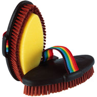 Hippotonic Cepillo con Esponja Español: Parte trasera de PVC Negro