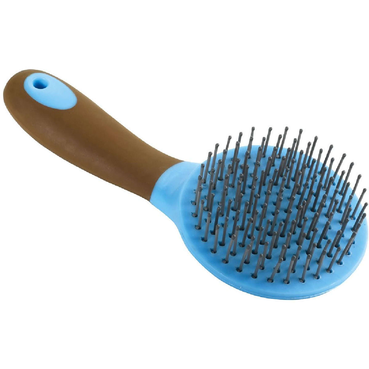 Hippotonic Cepillo para Crines Choco/Azul Claro