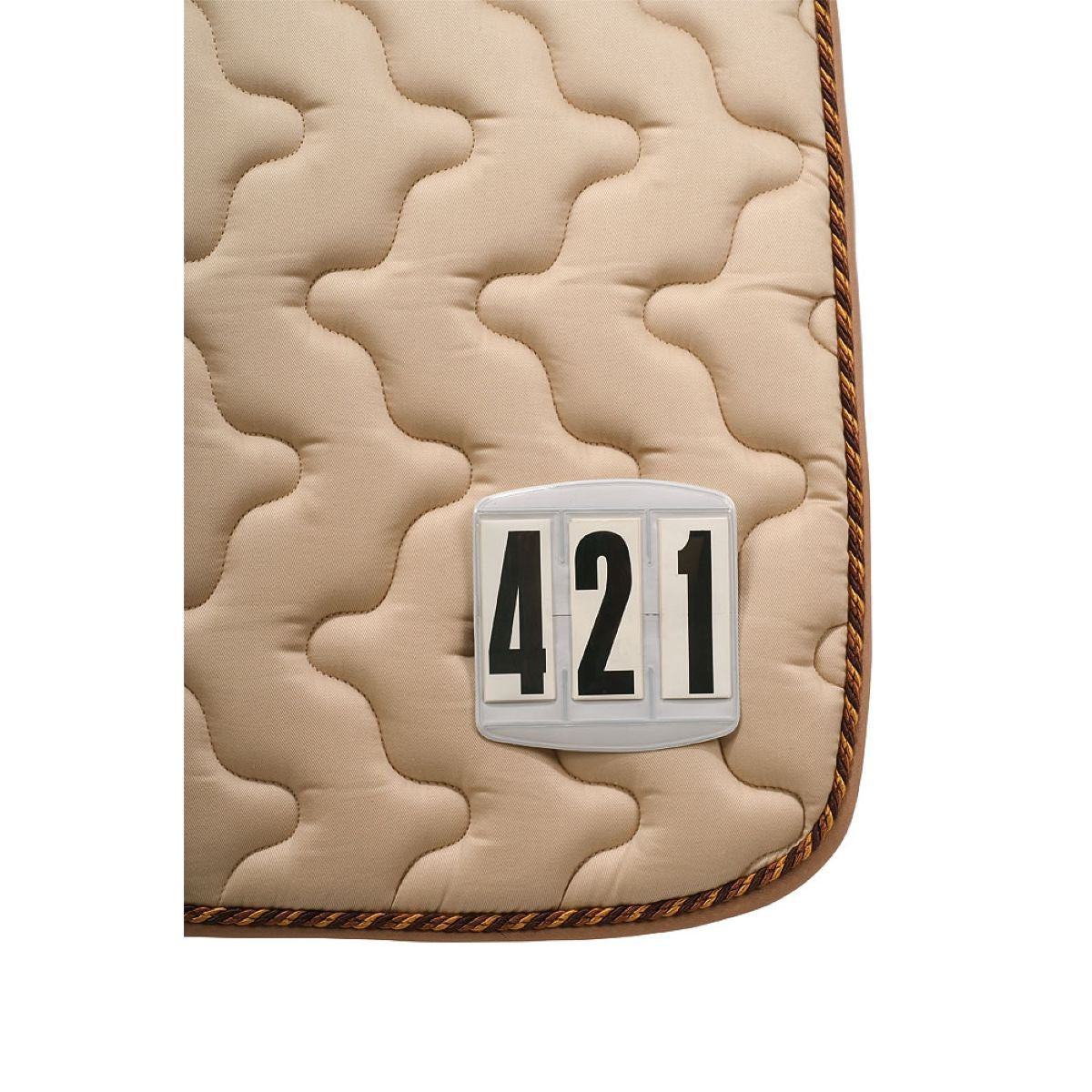 EQUITHÈME Startnummer 3 números con velcro