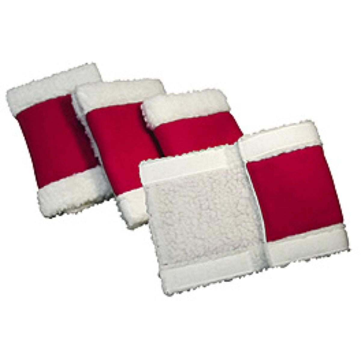 EQUITHÈME Vendajes Navidad Rojo
