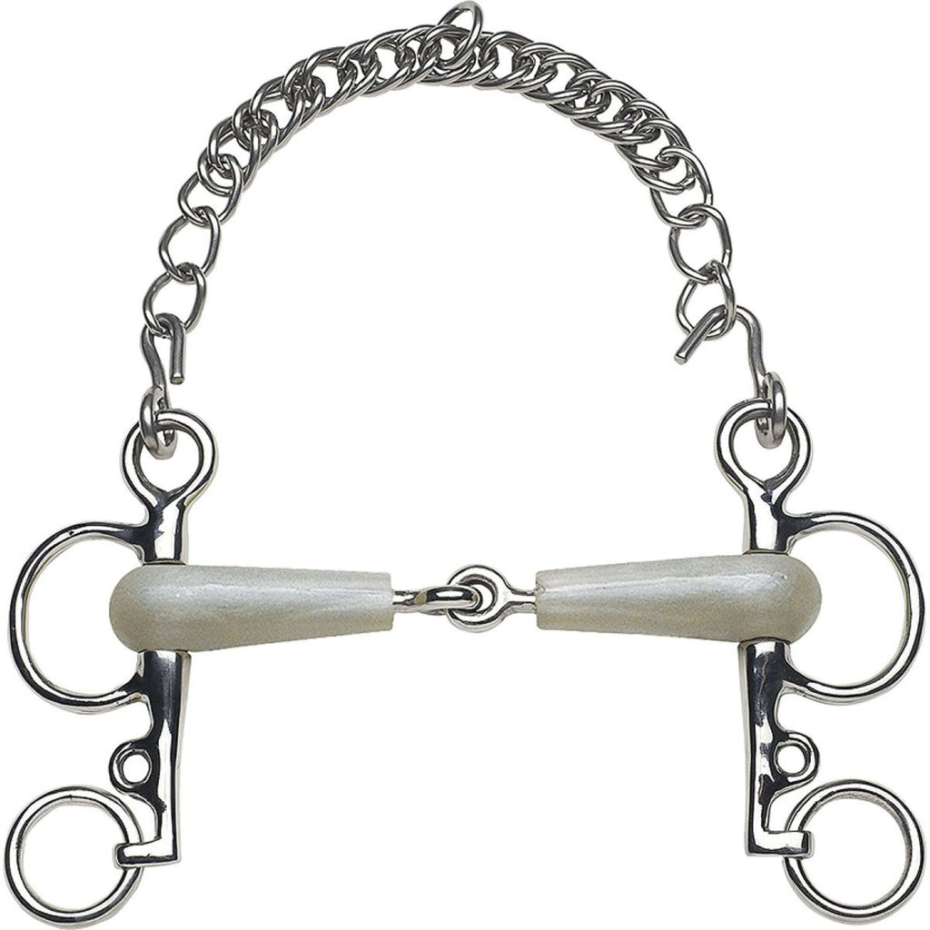 Feeling Bocado Pelham Flexi Español (ES): Carrillos Cortos Macizo 21mm