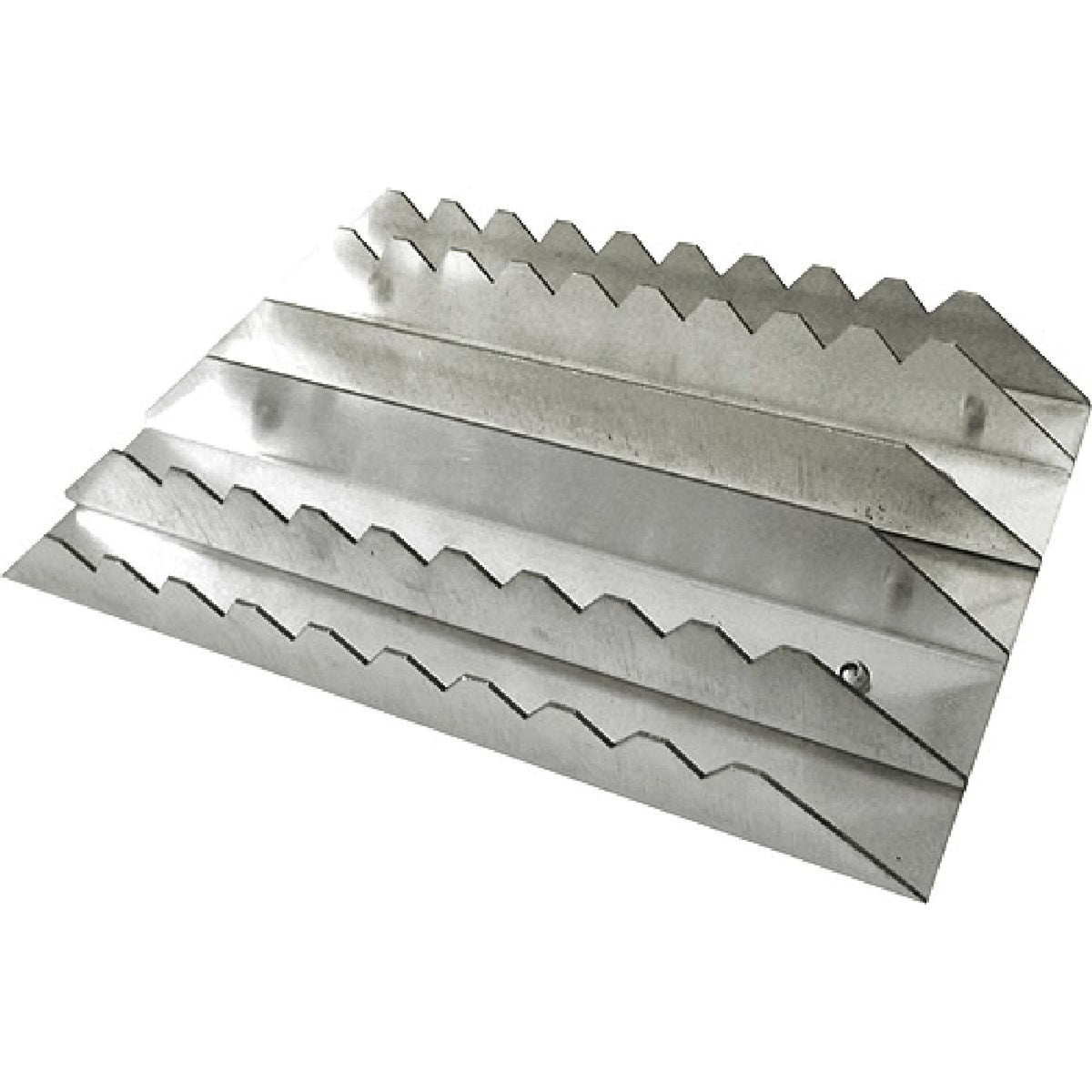 Hippotonic Cepillo de curry Aluminio Rectangular