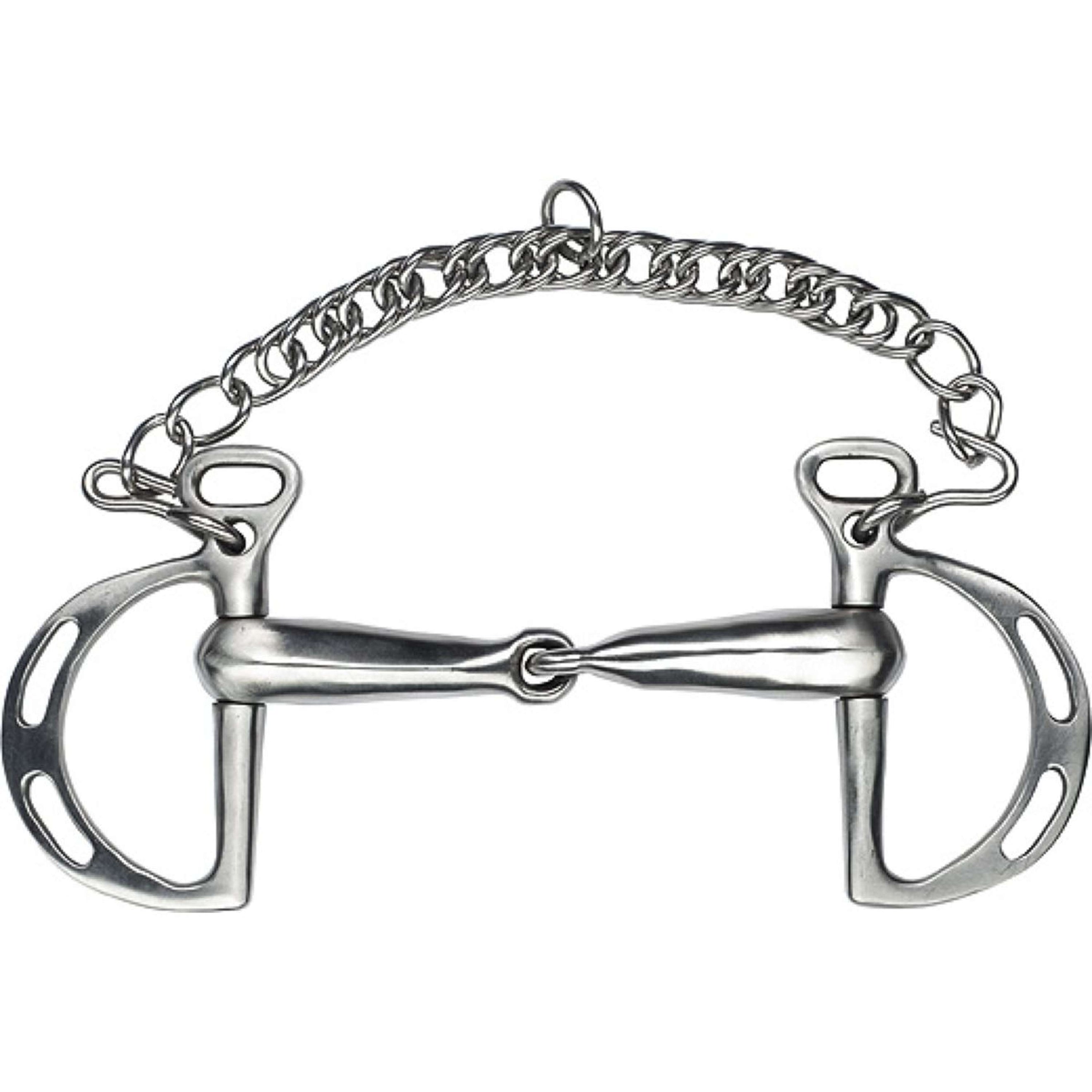 Feeling Bocado Español con Agujeros para Riendas Feeling Bocado Español con Agujeros para Riendas