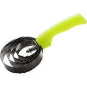 Hippotonic Cepillo de curry Fluo Metal Redondo Amarillo