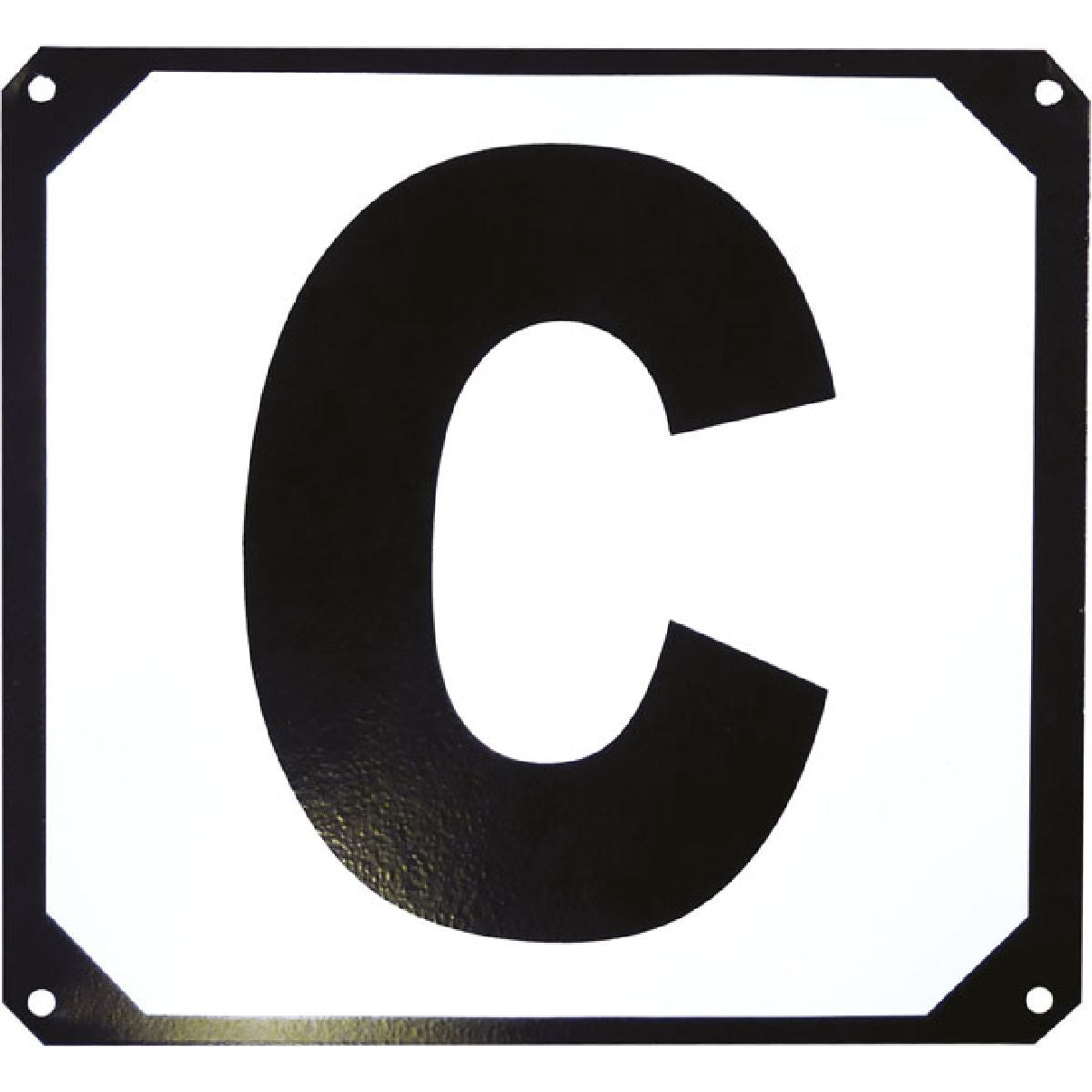 Hippotonic Letras de doma con Soporte Metálico Negro/Blanco