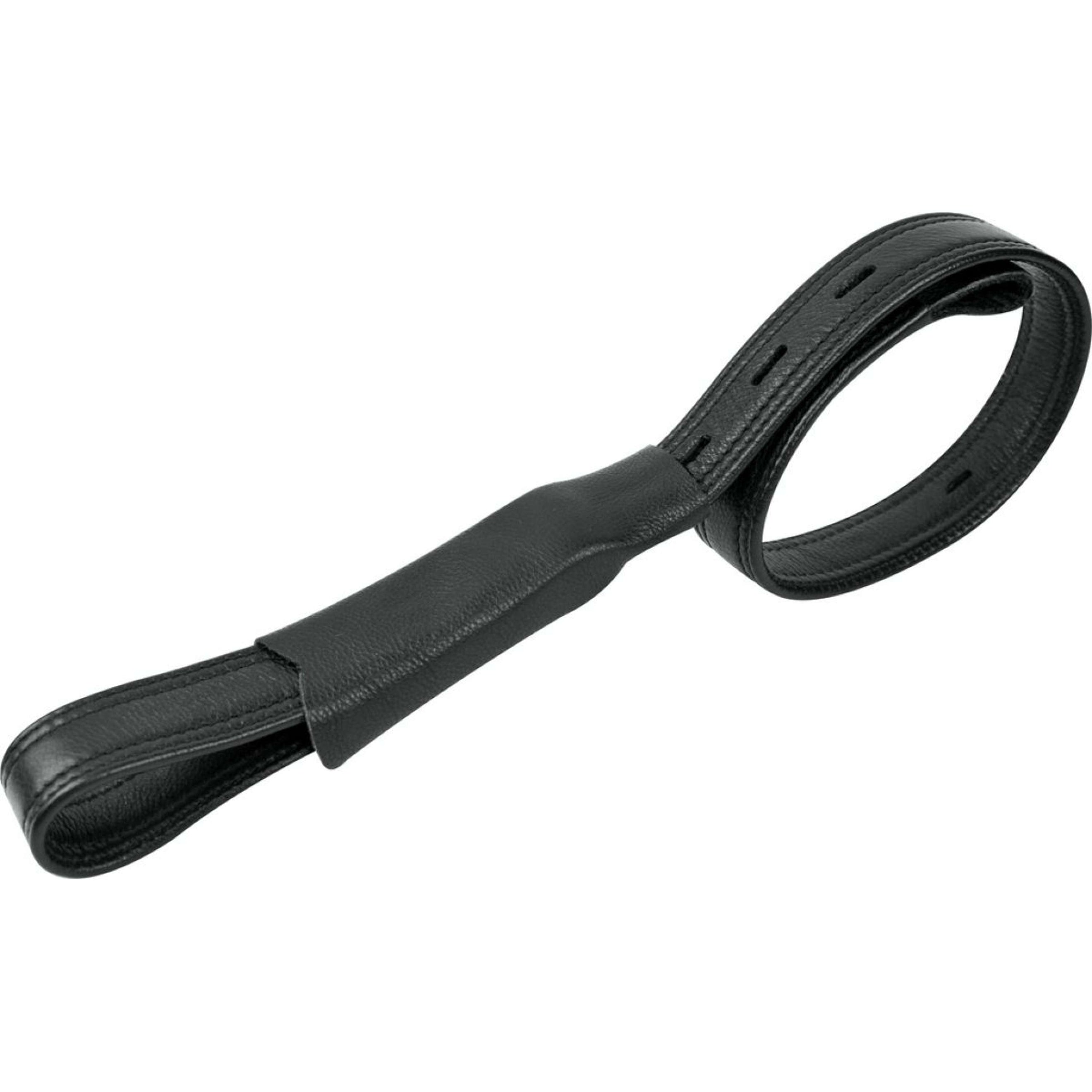 Eric Thomas Correas de estribo Cuero Negro Eric Thomas Correas de estribo Cuero Negro