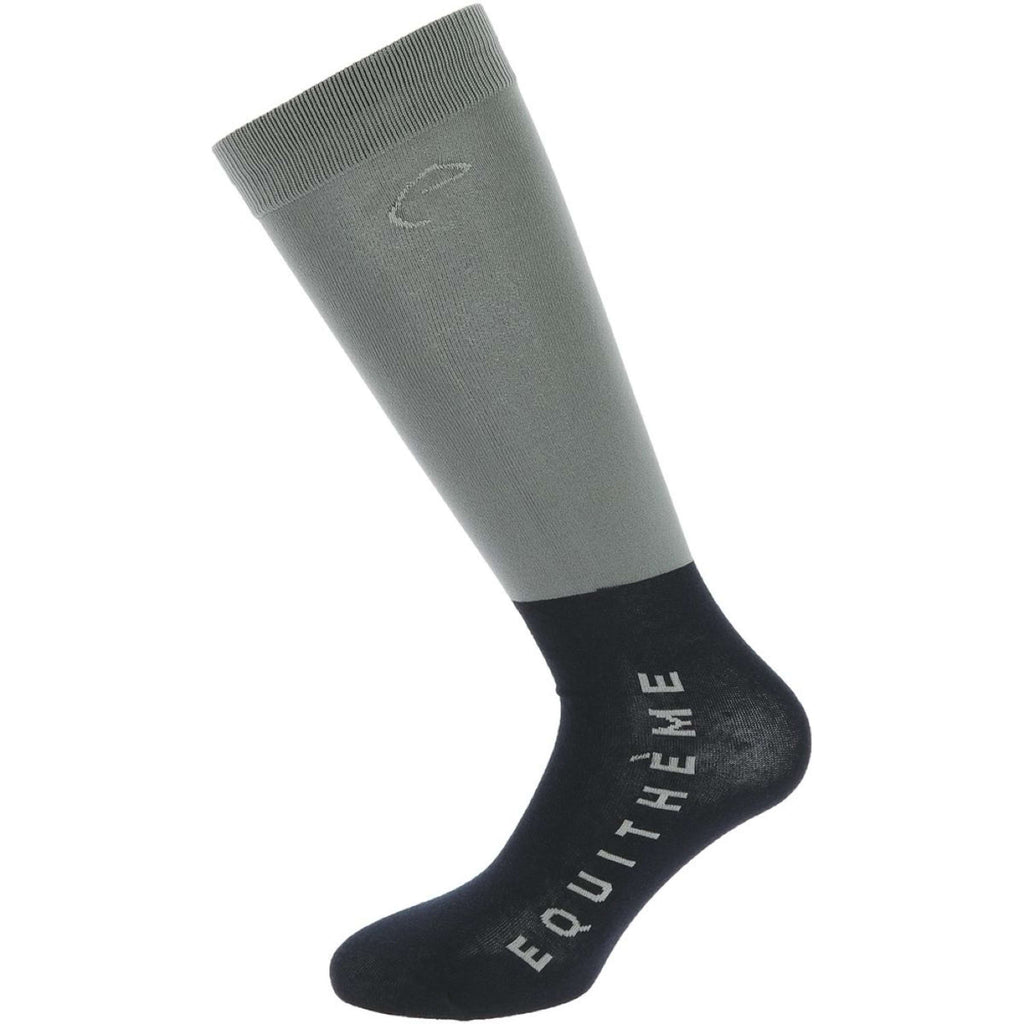EQUITHÈME Calcetines Compet Gris/Azul Marino