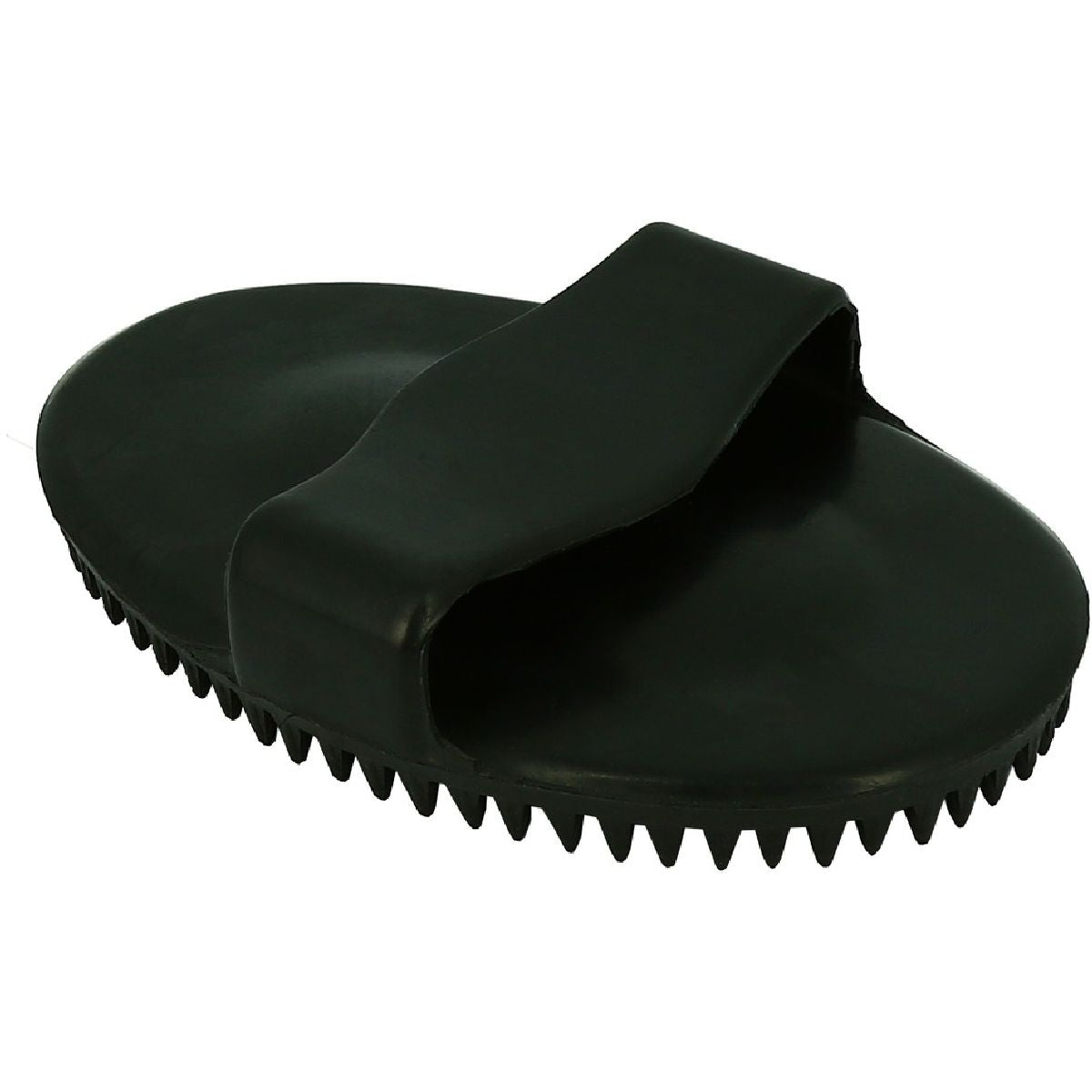 Hippotonic Cepillo de curry Caucho Negro