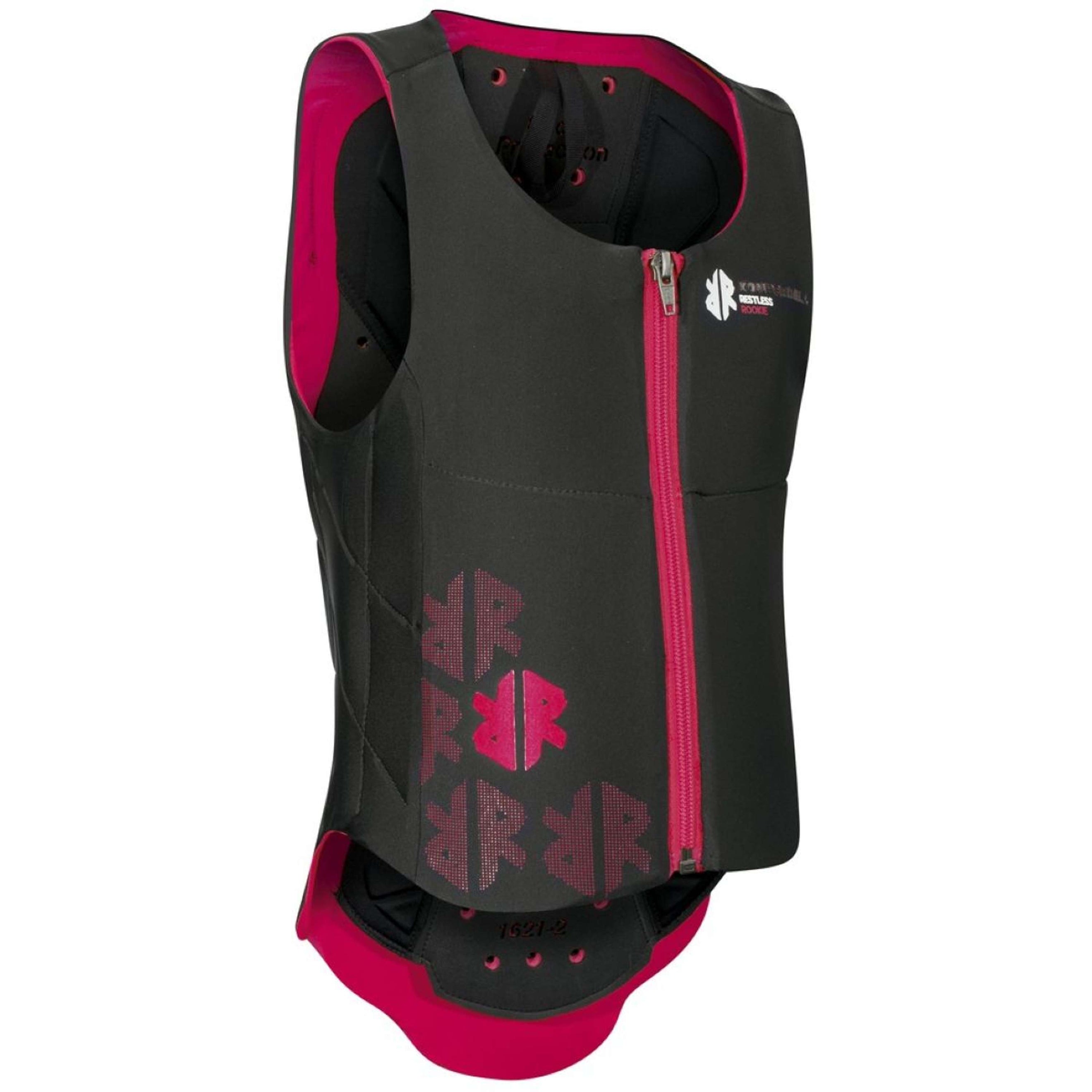 Komperdell Protector de Espalda Junior Negro/Fucsia