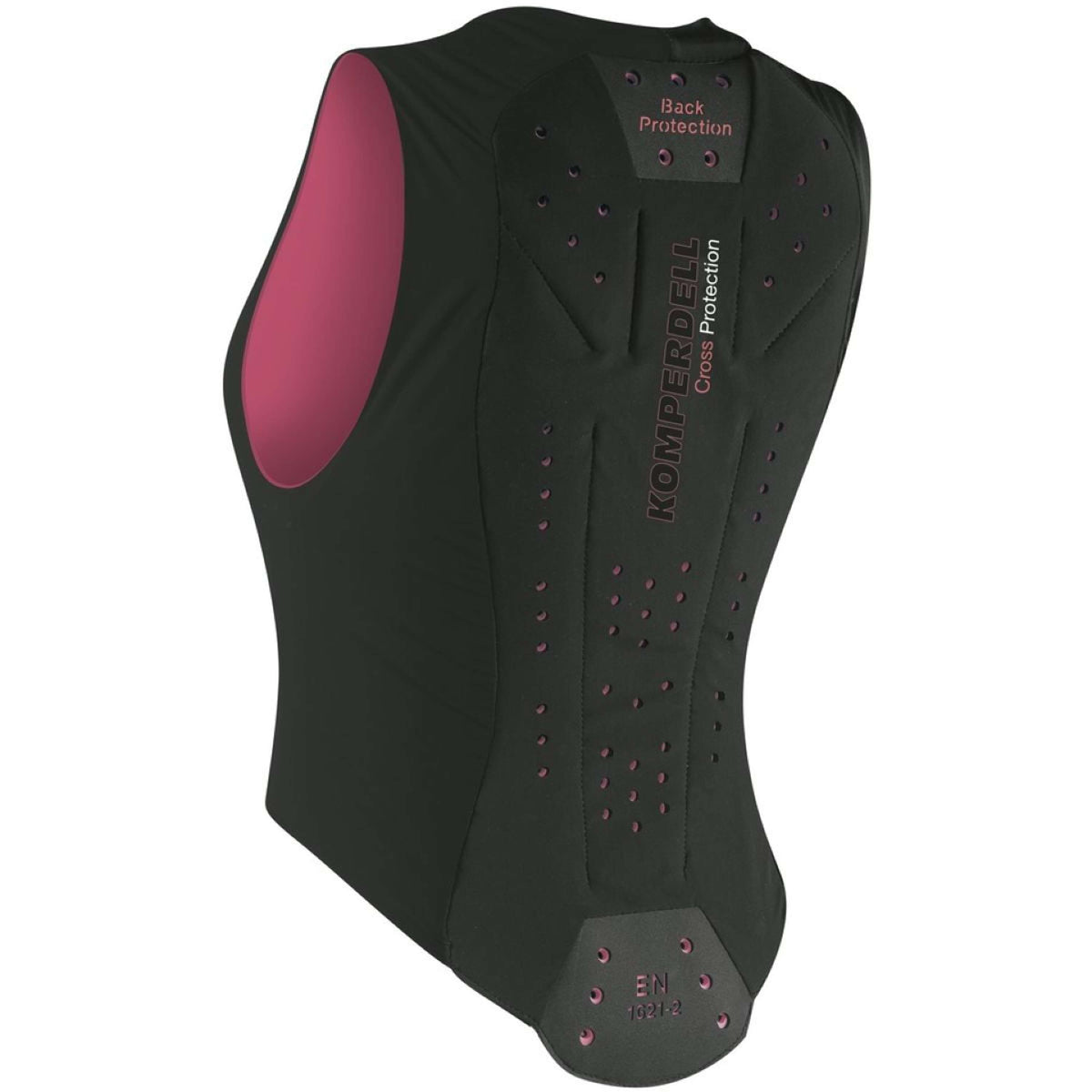 Komperdell Protector de Espalda Flexfit Lady Negro/Coral