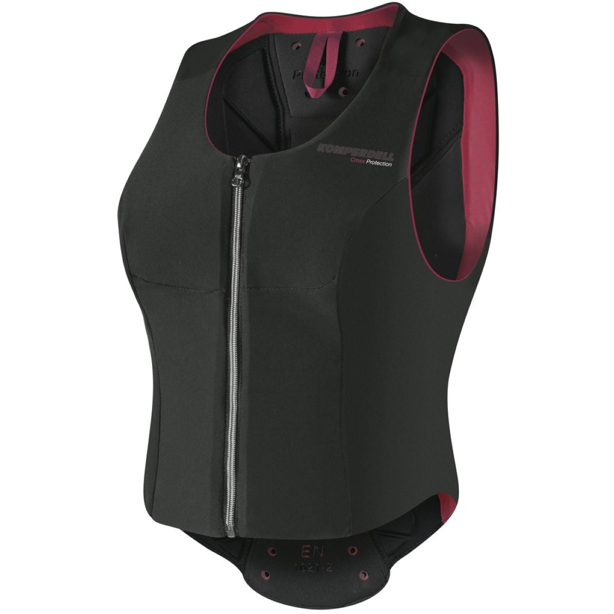 Komperdell Protector de Espalda Flexfit Lady Negro/Coral