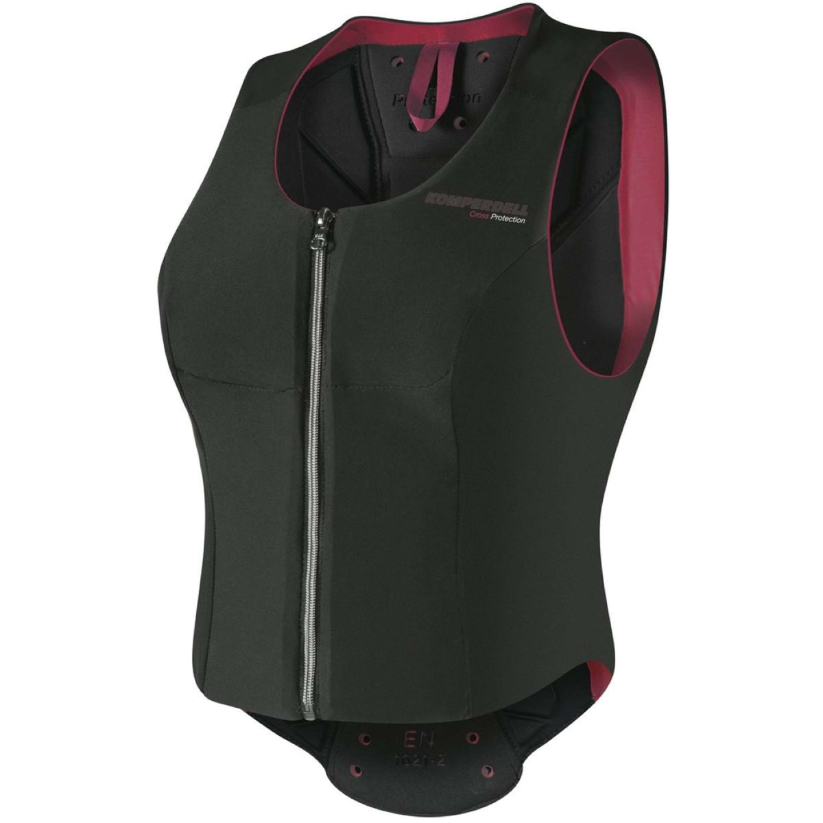 Komperdell Protector de Espalda Flexfit Lady Negro/Coral