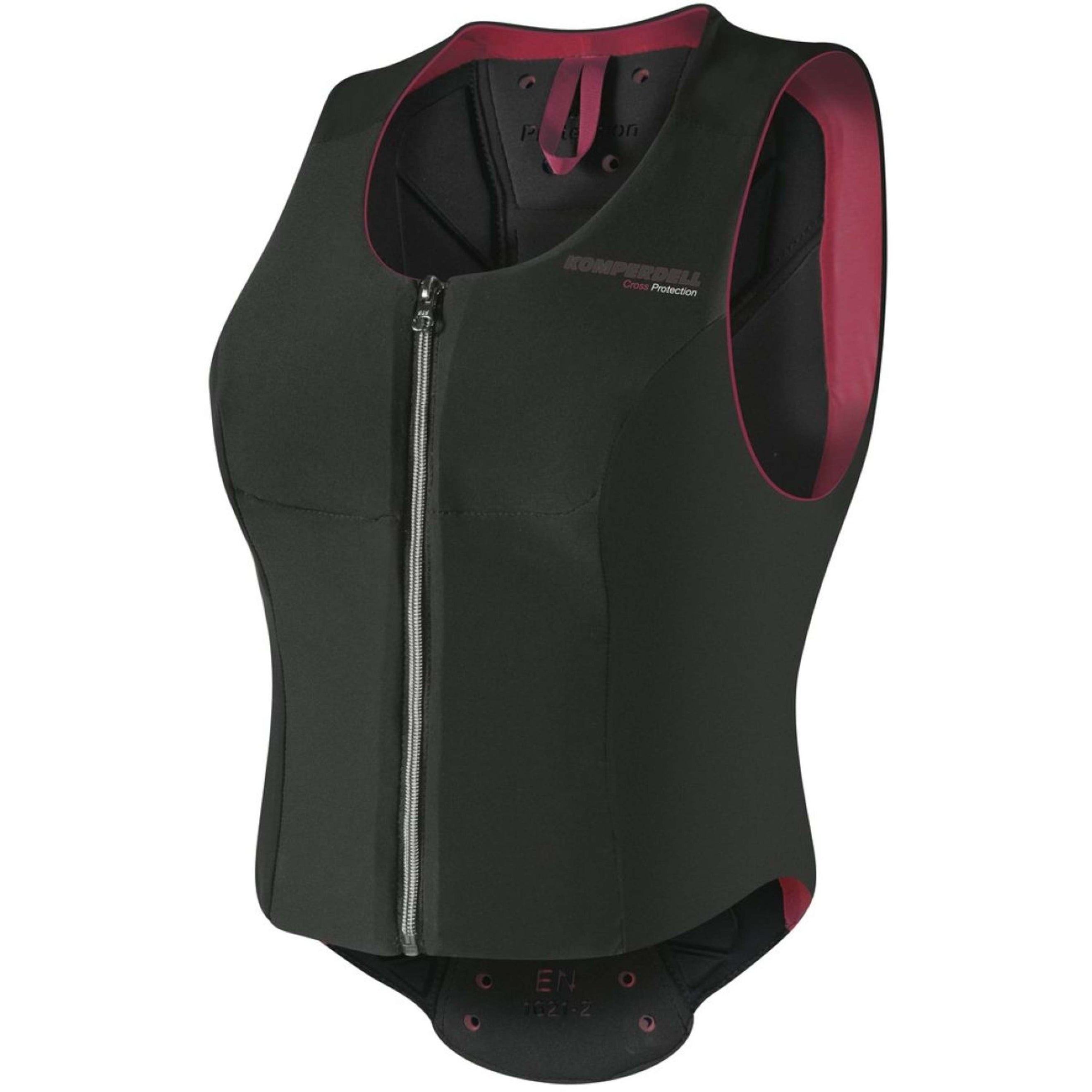 Komperdell Protector de Espalda Flexfit Lady Negro/Coral