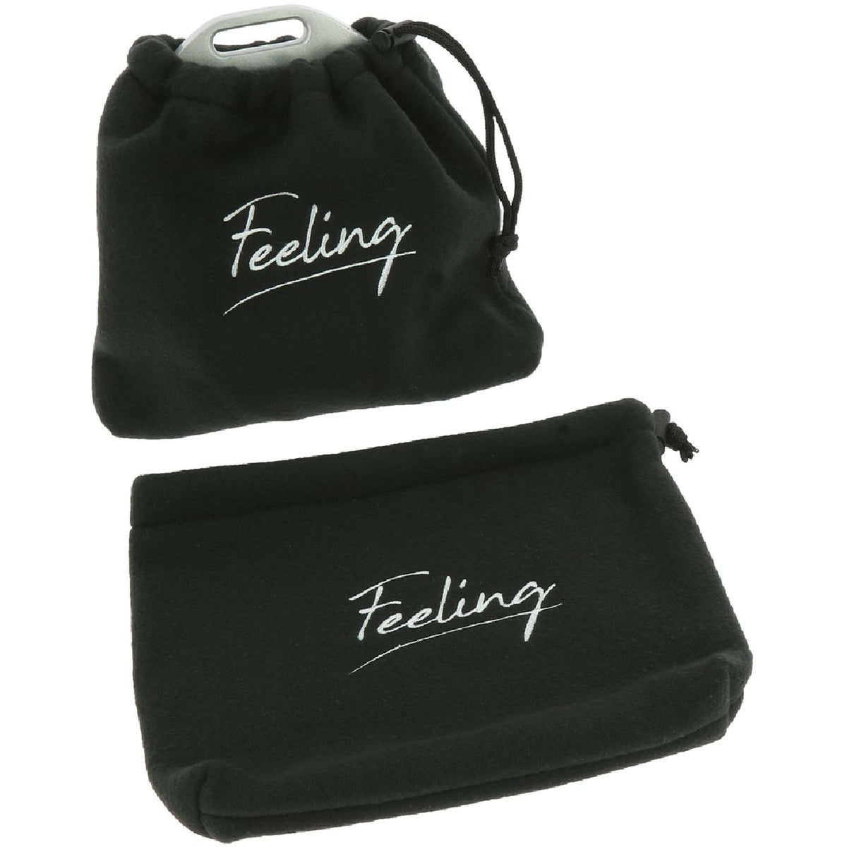 Feeling Fundas para Estribos Fleece Negro