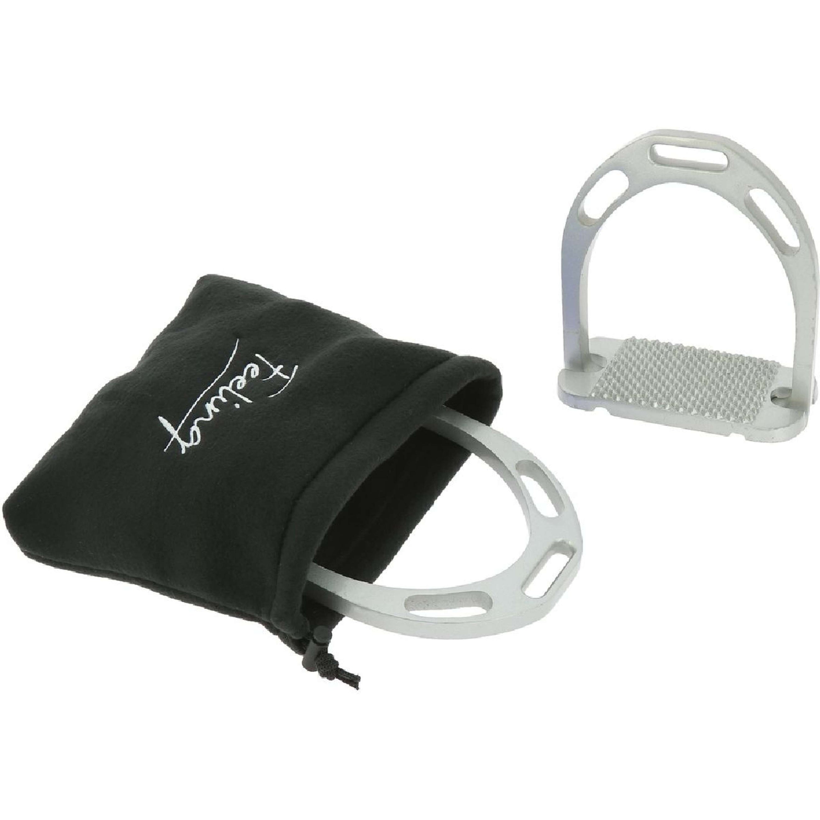 Feeling Fundas para Estribos Fleece Negro