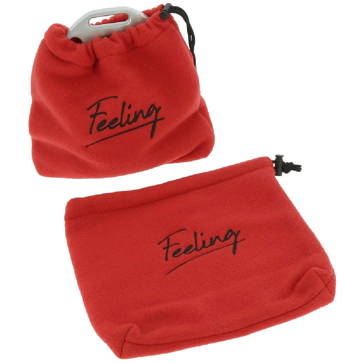 Feeling Fundas para Estribos Fleece Rojo