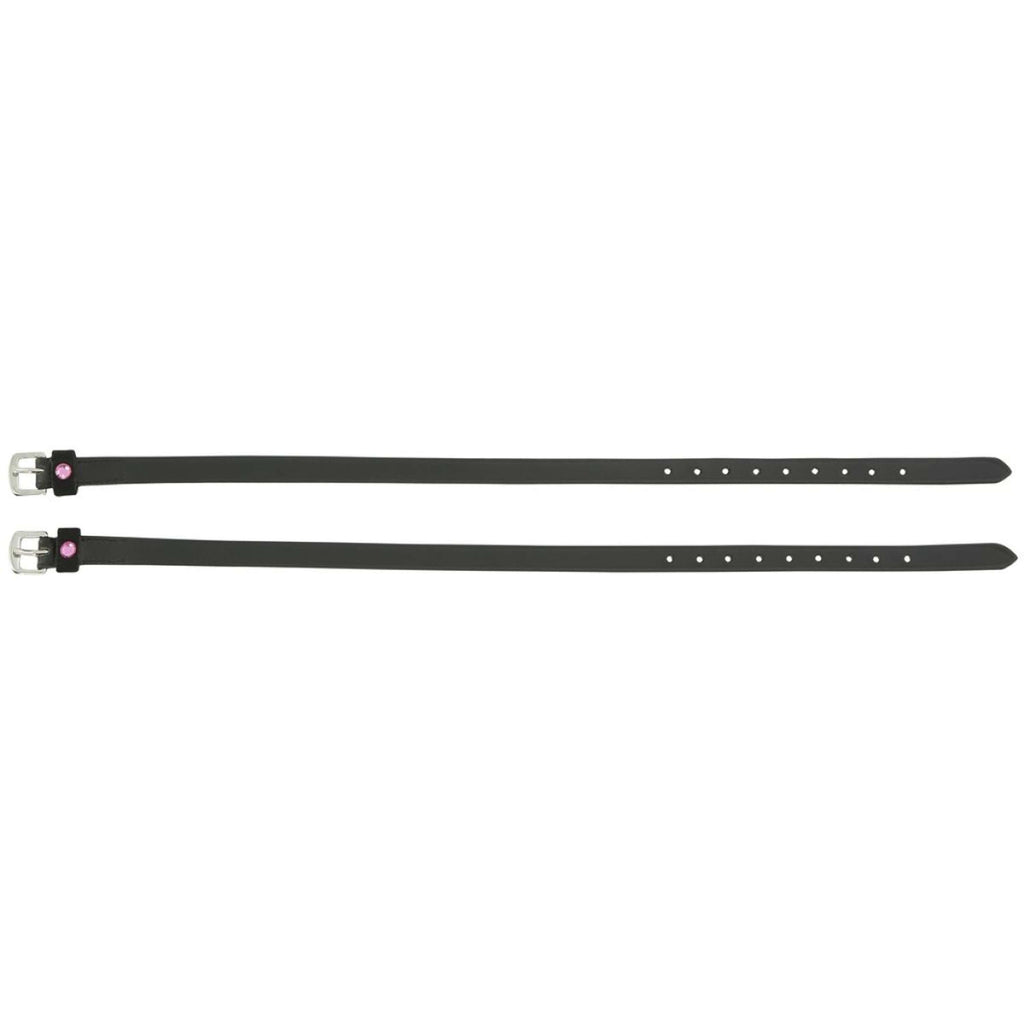 Norton Correas para espuelas Pro Solitaire Negro/Rosa